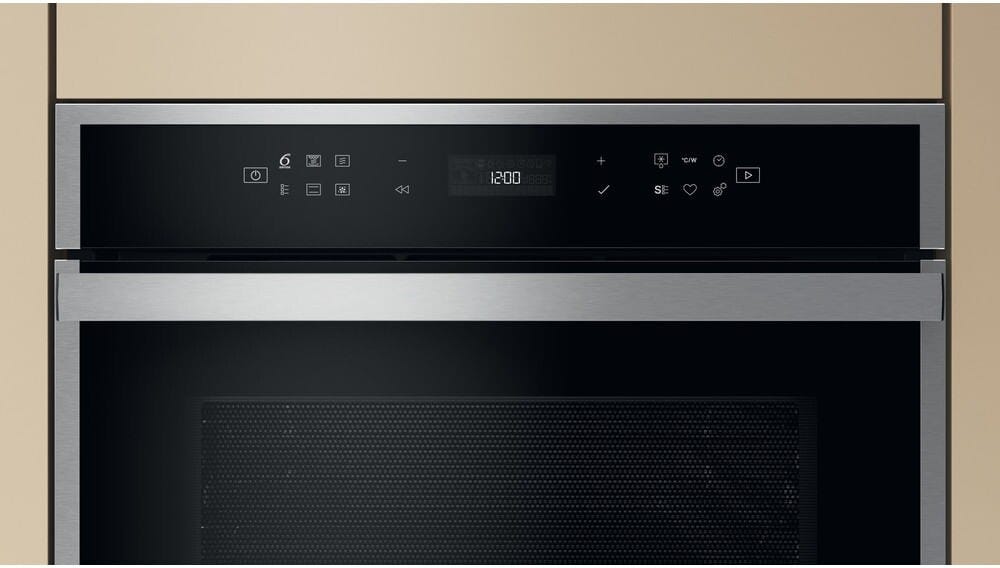 Whirlpool WCW6O7HTSX Forno combinato microonde da incasso cm. 56 h. 46 - inox