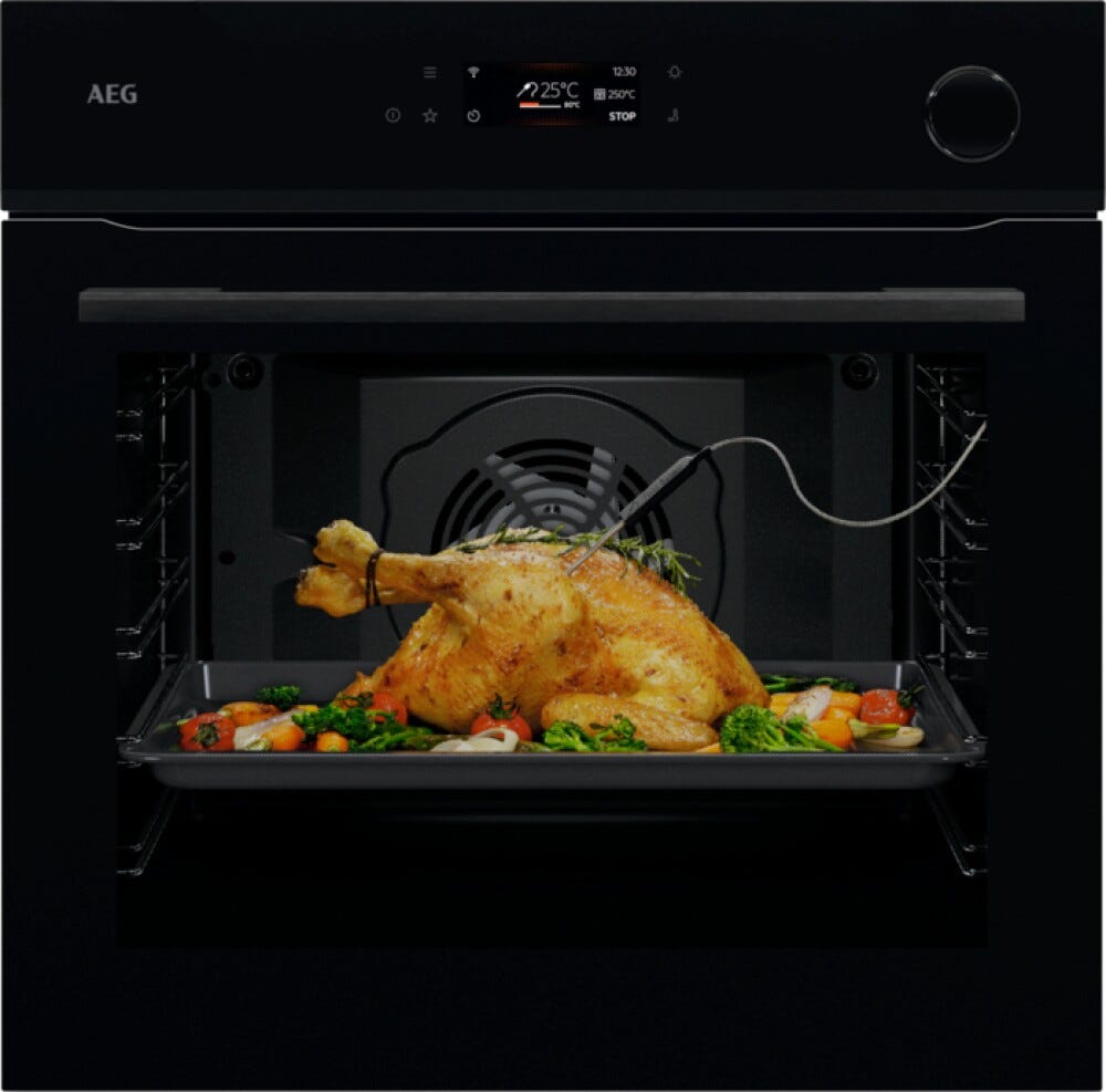 AEG NBR7P631SB Forno multifunzione a vapore - pirolitico - cm. 60 - nero