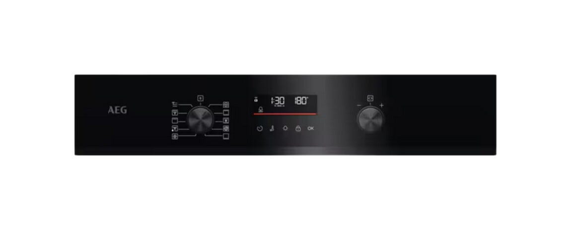 AEG NBU5P431SB 5000 SurroundCook Forno elettrico pirolitico, 72 L, Wi‑Fi, nero