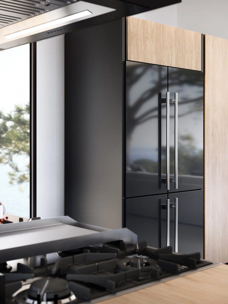 ILVE R91SCD Professional Plus Frigorifero con congelatore 4 porte cm 91, lt 539, finitura inox o colorato