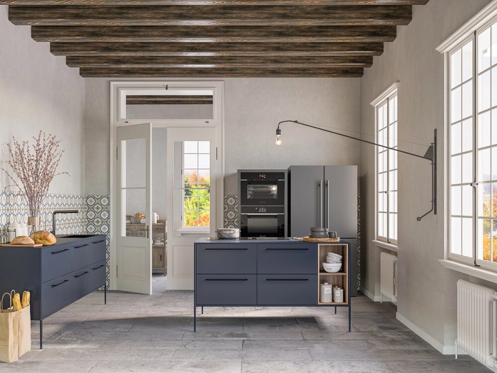 ILVE R91SCD Professional Plus Frigorifero con congelatore 4 porte cm 91, lt 539, finitura inox o colorato
