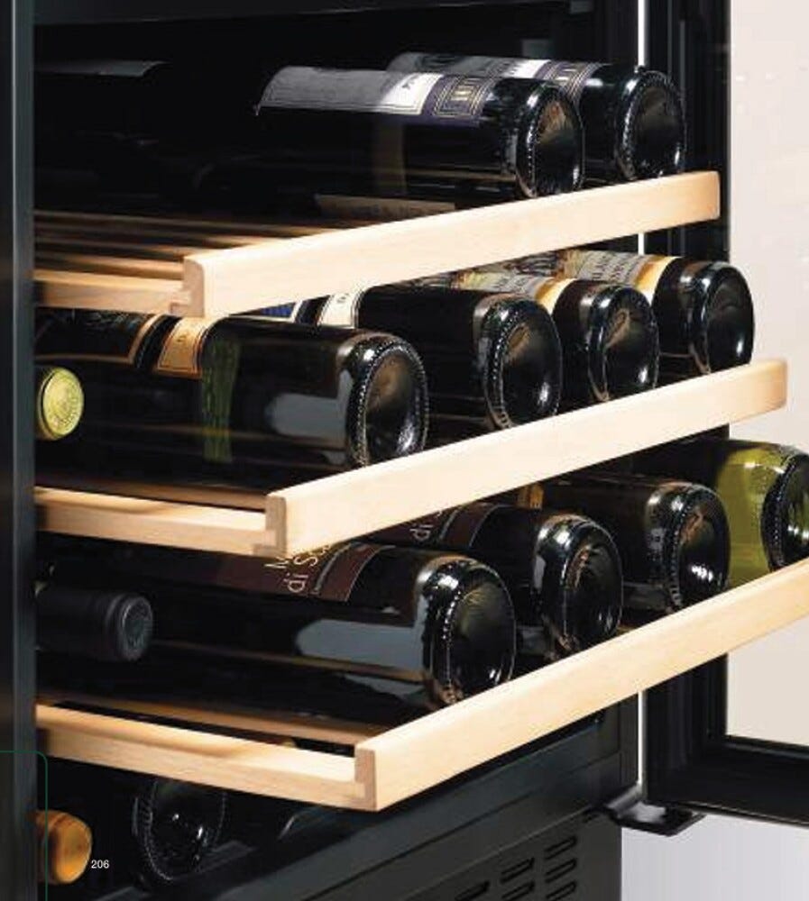 Schock SCI72BK Cantina vino incasso cm. 59 h. 71 - 36 bottiglie - cristallo nero