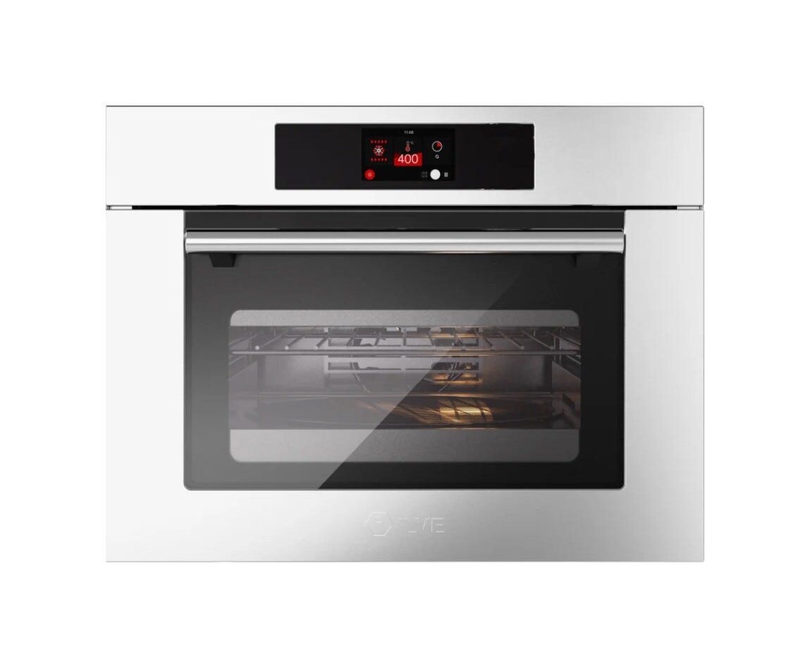 ILVE 645STZ41 Professional Plus Forno elettrico compatto multifunzione 400 °C (Pizza Party) cm 60 h 45 - inox