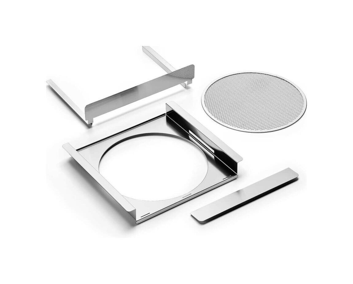 ILVE 645STZ41 Professional Plus Forno elettrico compatto multifunzione 400 °C (Pizza Party) cm 60 h 45 - inox