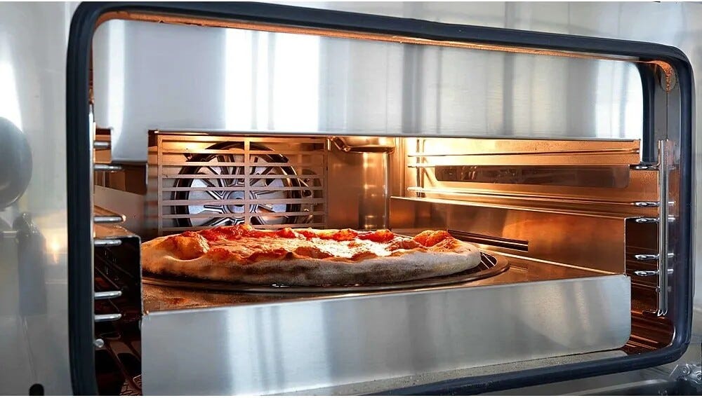 ILVE 645STZ41 Professional Plus Forno elettrico compatto multifunzione 400 °C (Pizza Party) cm 60 h 45 - inox