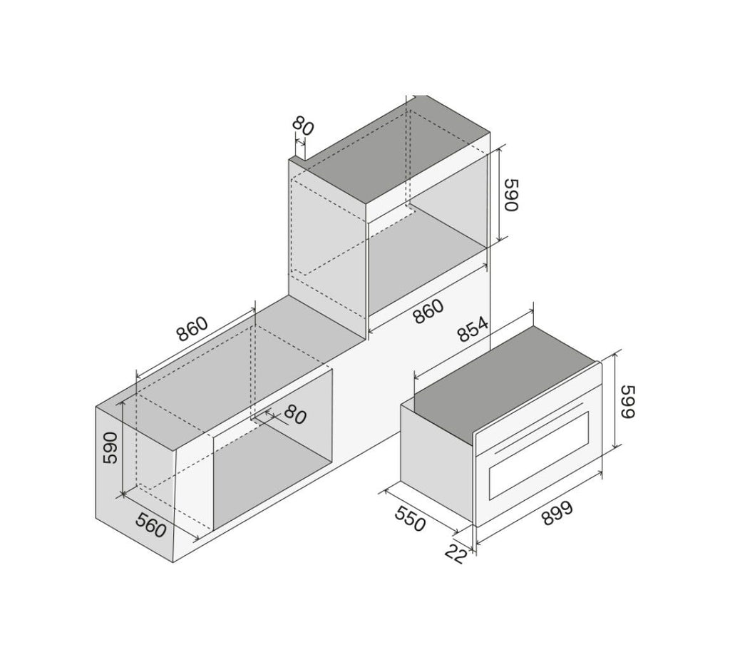 ILVE OV90SM3 Professional Plus Forno elettrico multifunzione cm 90 - inox