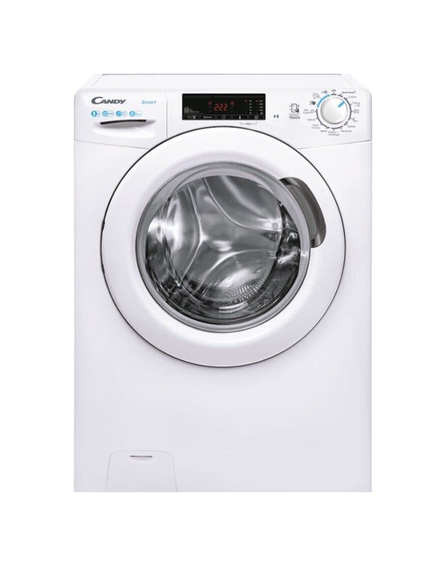 Candy CSS128TW4-11 Smart Lavatrice cm. 60 - capacità 8 kg - bianco