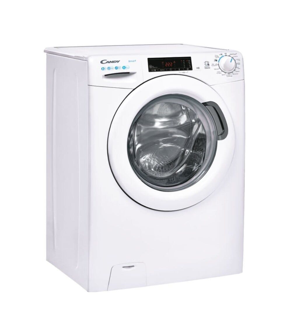 Candy CSS128TW4-11 Smart Lavatrice cm. 60 - capacità 8 kg - bianco