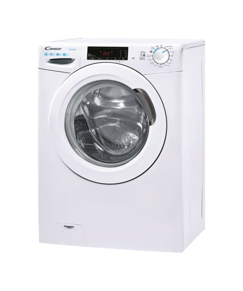 Candy CSS128TW4-11 Smart Lavatrice cm. 60 - capacità 8 kg - bianco
