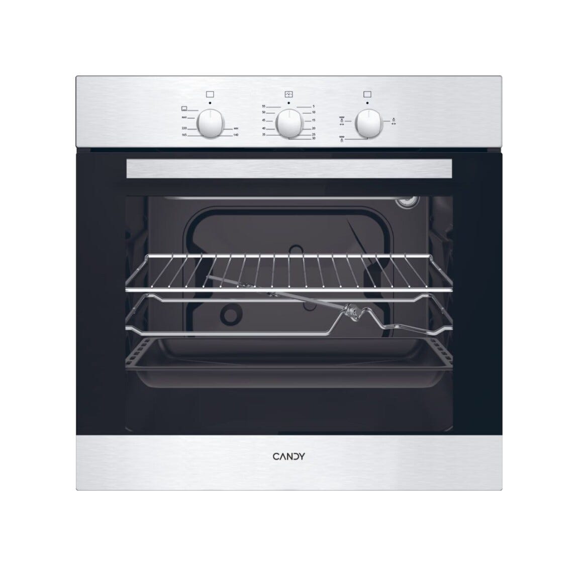 Candy OCGE02TX Forno a gas cm. 60 - inox