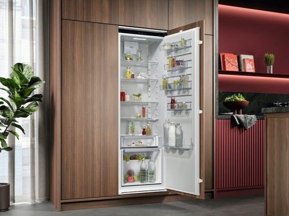 AEG NSK6F181DS 6000 Frigorifero da incasso, 307 L, Classe D, DynamicAir e CustomFlex