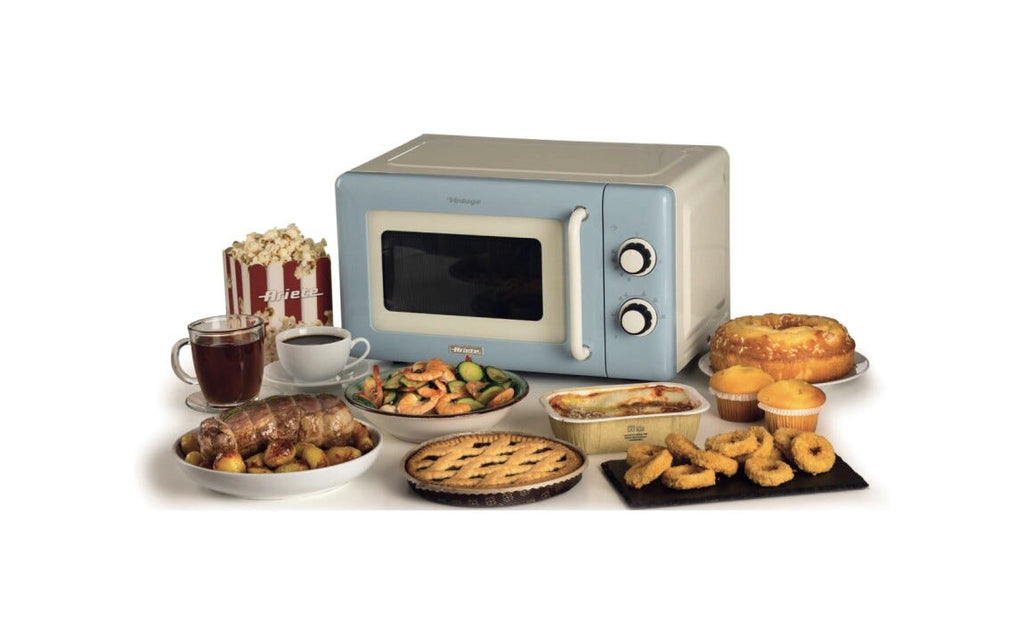 Ariete 3960/05 Vintage Forno a microonde cm. 45 - azzurro