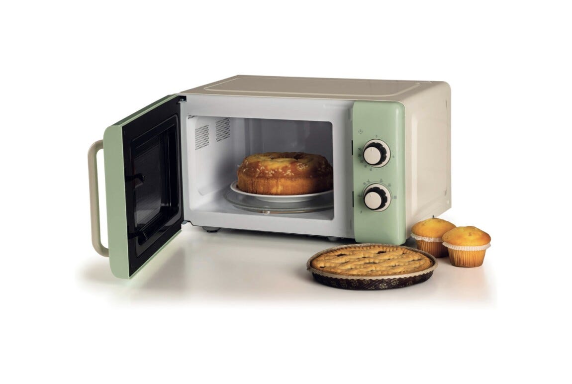 Ariete 3960/04 Vintage Forno a microonde cm. 45 - verde