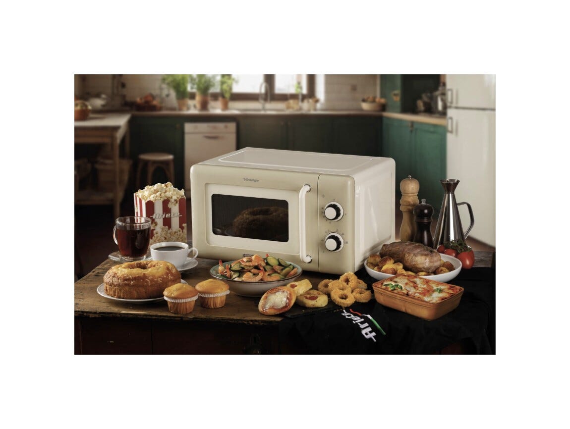 Ariete 3960/03 Vintage Forno a microonde cm. 45 - beige