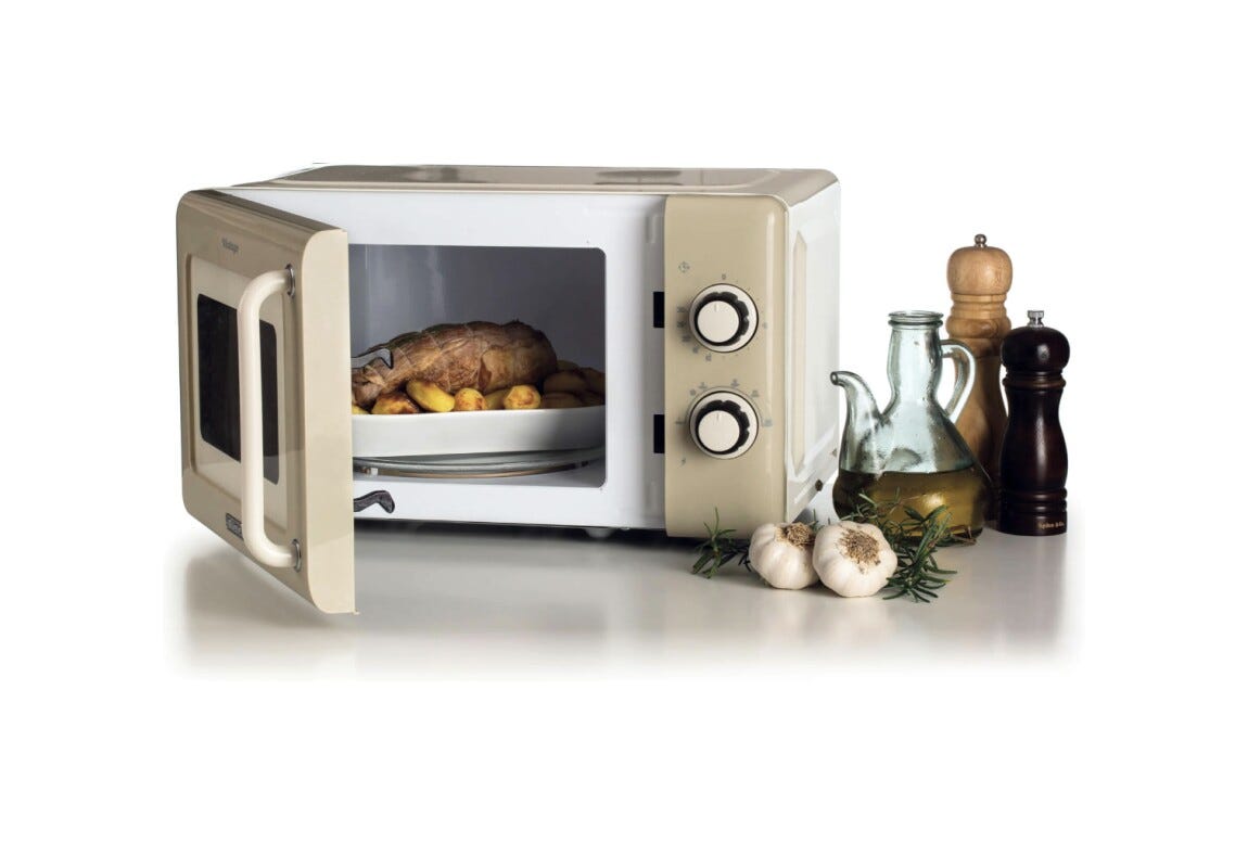 Ariete 3960/03 Vintage Forno a microonde cm. 45 - beige
