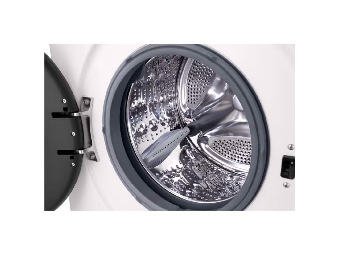 LG W4NX1095NWB Serie X1 Lavasciuga cm. 60 - lavaggio 9 kg - asciugatura 5 kg - bianco