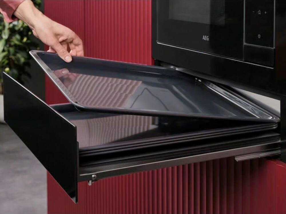 AEG OD8K11T Cassetto scaldavivande cm. 60 h. 13 - nero opaco