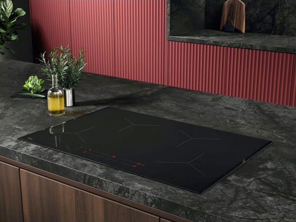 AEG OIO84A00FB Serie 5000 Piano cottura a induzione cm. 80 - vetroceramica nero