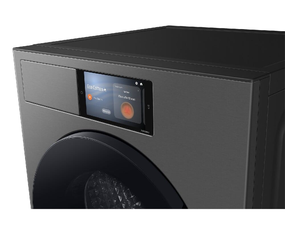 Samsung DV90F09F4SU3 Bespoke AI Laundry Asciugatrice cm. 60 - capacità 9 kg - silver