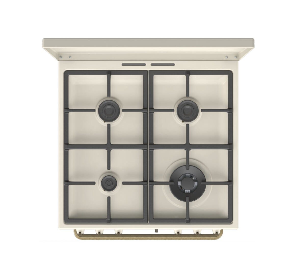 Gorenje GKS6C71CLI Cucina da accosto cm. 60 - 4 fuochi gas + 1 forno elettrico - beige