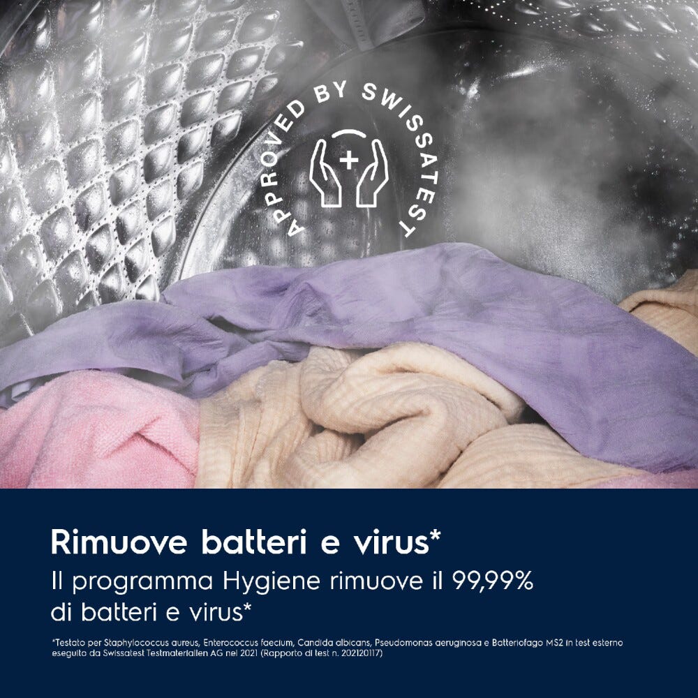Electrolux EW6F310V Serie 600 SensiCare UniversalDose Lavatrice cm. 60 - capacità 10 kg - bianco