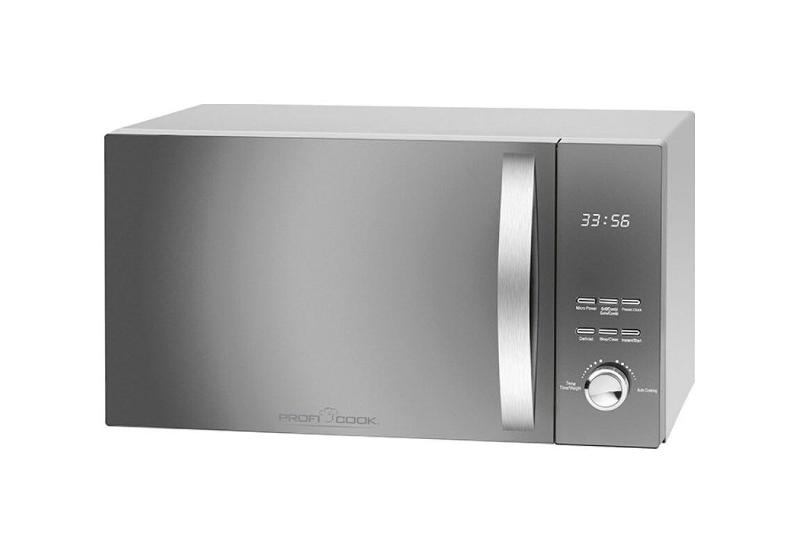 Proficook PCMWG1176 Forno a microonde cm. 54,2 - argento