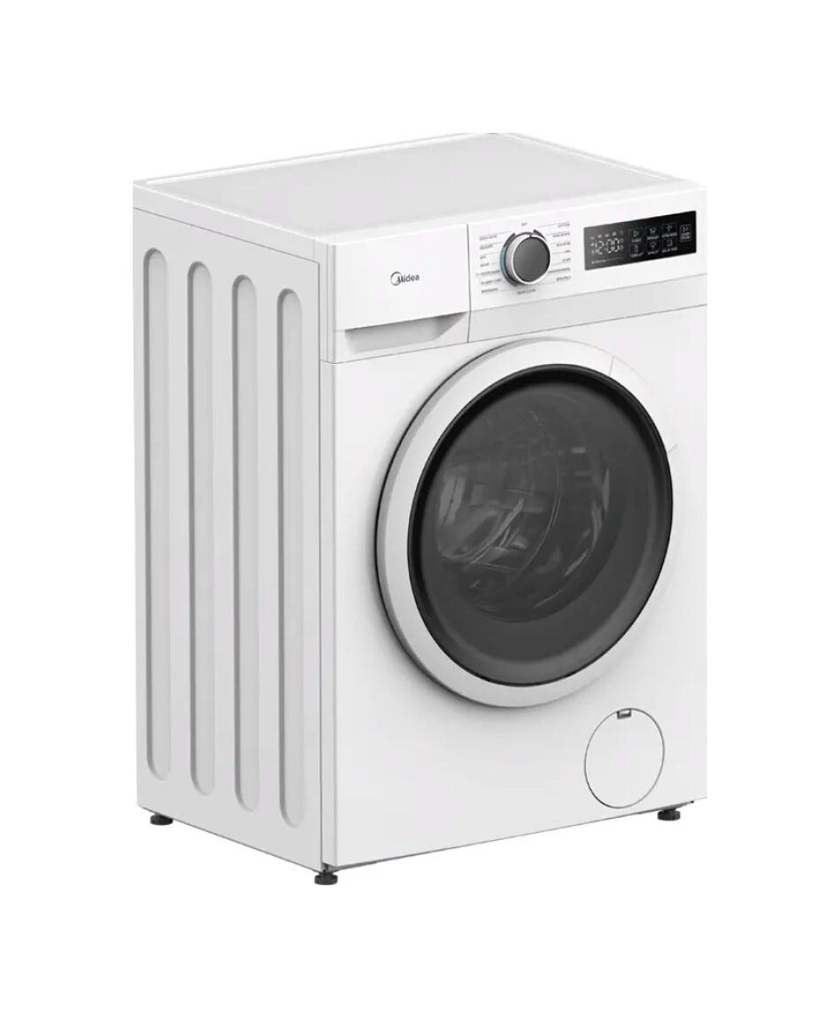 Midea MF110W80BA10/W-IT Lavatrice cm. 60 - capacità 8 kg - bianco