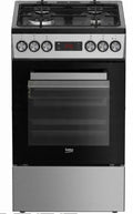 Beko FSM51332DXDT Cucina da accosto cm 50 - 4 fuochi + 1 forno elettrico - inox