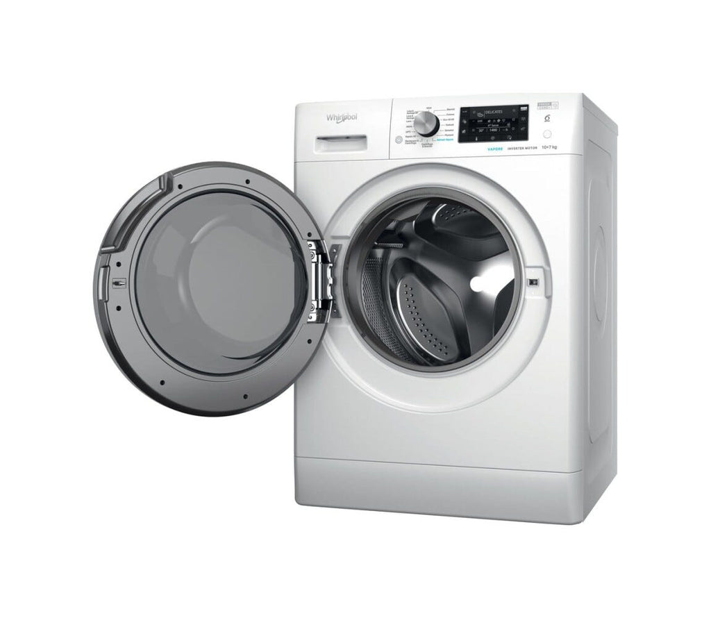 Whirlpool FFWDD 107448 WBS IT Lavasciuga cm. 60 - capacità 10 kg - asciugatura 7 kg - bianco