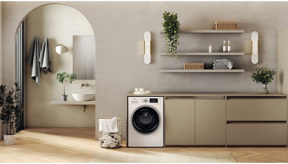 Whirlpool FFWDD 107448 WBS IT Lavasciuga cm. 60 - capacità 10 kg - asciugatura 7 kg - bianco