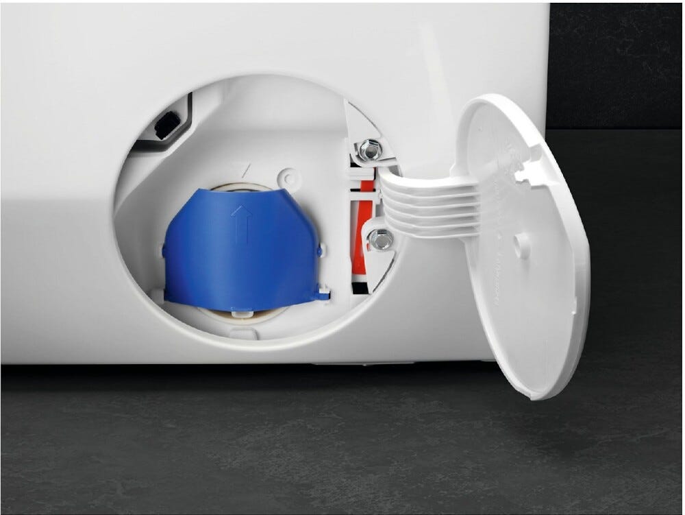AEG LWR9E106AB Serie 9000 AbsoluteCare Lavasciuga cm. 60 - lavaggio 10 kg - asciugatura 6 kg - bianco