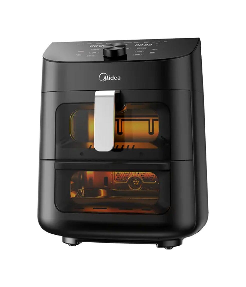 Midea MAD1100DADK Friggitrice ad aria - nero