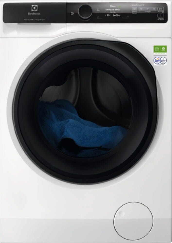 Electrolux EW8F710Y5 serie 800 UltraCare Lavatrice cm. 60 - capacità 10 kg - bianco