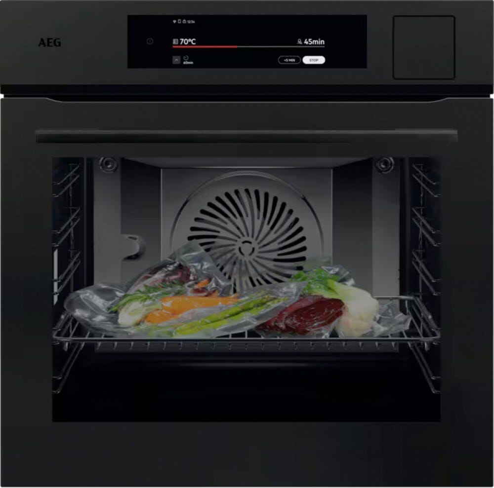 AEG NBP9S831AT Serie 9000 ProAssist Forno a vapore multifunzione cm. 60 - nero