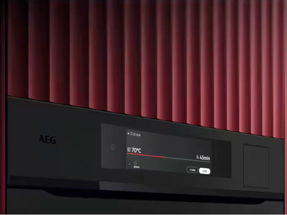 AEG NBP9S831AT Serie 9000 ProAssist Forno a vapore multifunzione cm. 60 - nero