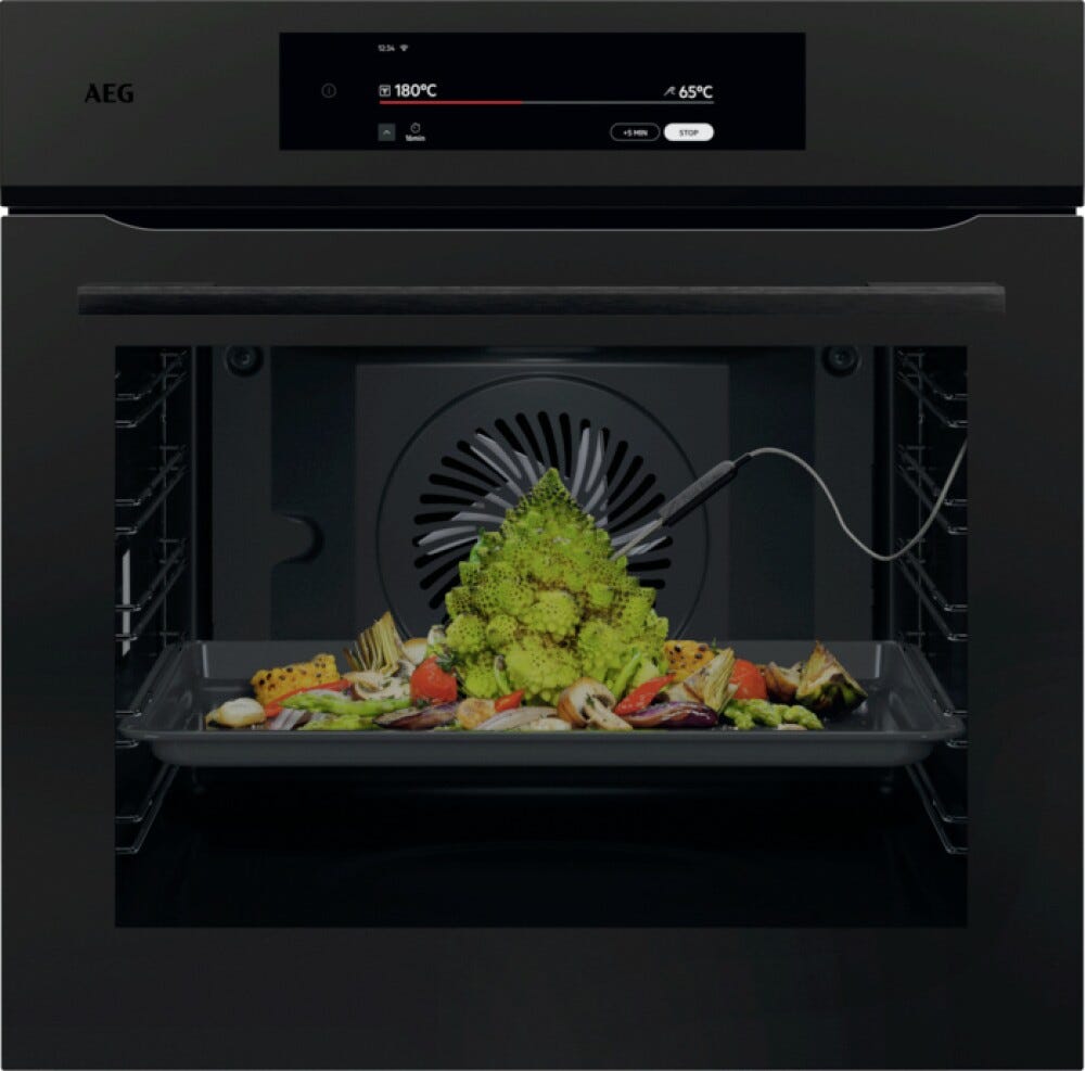 AEG NBT9P83IAT Serie 9000 ProAssist Forno elettrico pirolitico cm. 60 - nero opaco