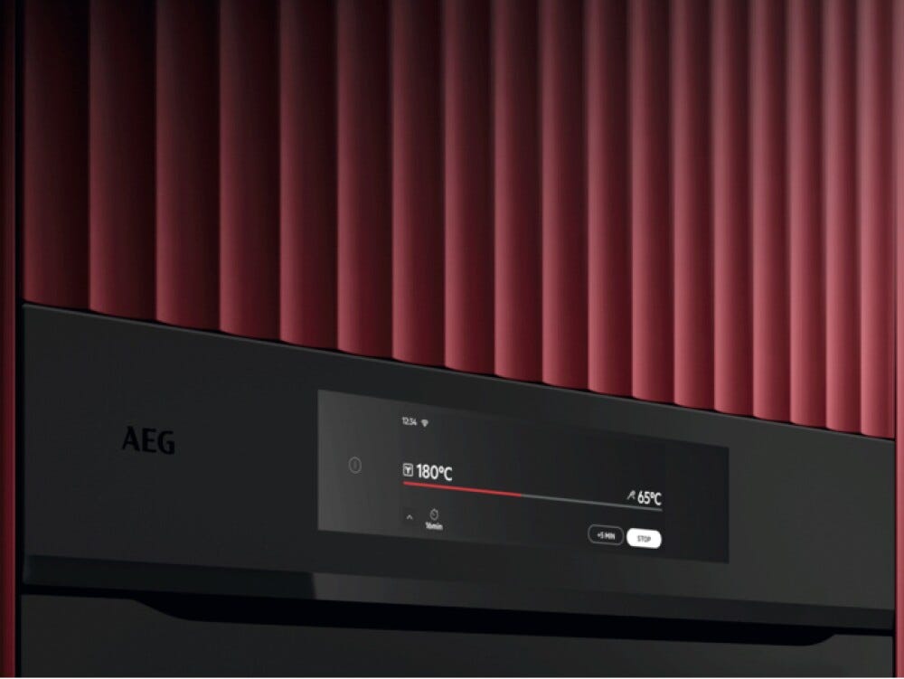 AEG NBT9P83IAT Serie 9000 ProAssist Forno elettrico pirolitico cm. 60 - nero opaco