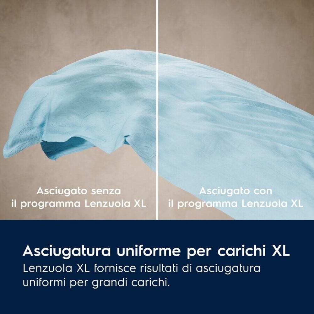 Electrolux EW6H28KGW Serie 600 GentleCare Asciugatrice cm. 60 - capacità 8 kg - bianco