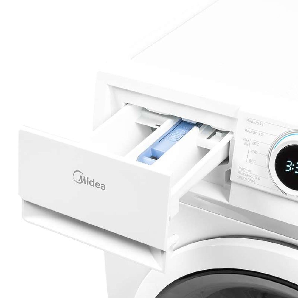 Midea MF100W70BA W-IT Lunar Lavatrice cm. 60 - capacità 7 kg - bianco