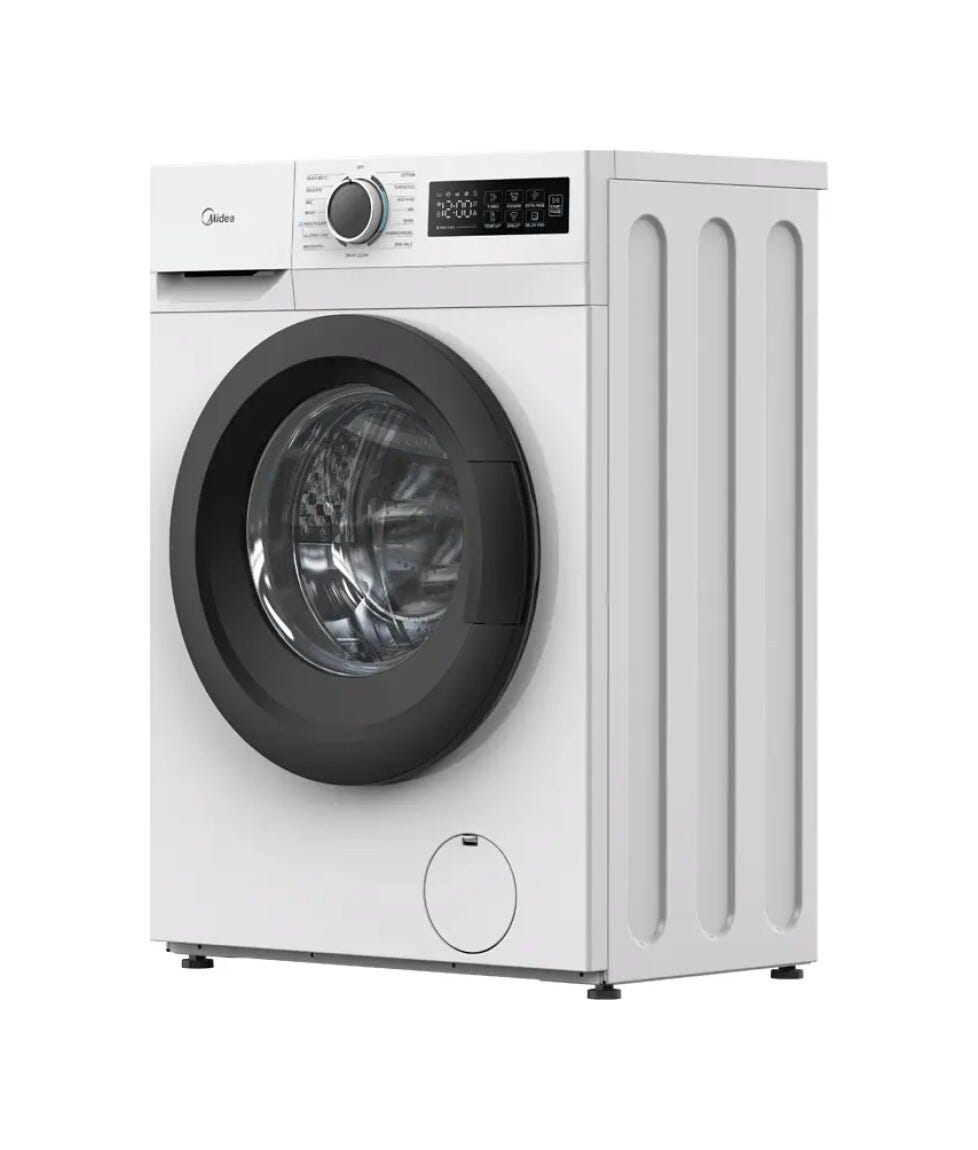 Midea MF110W70/W-IT Lavatrice slim cm. 60 - capacità 7 kg - bianco