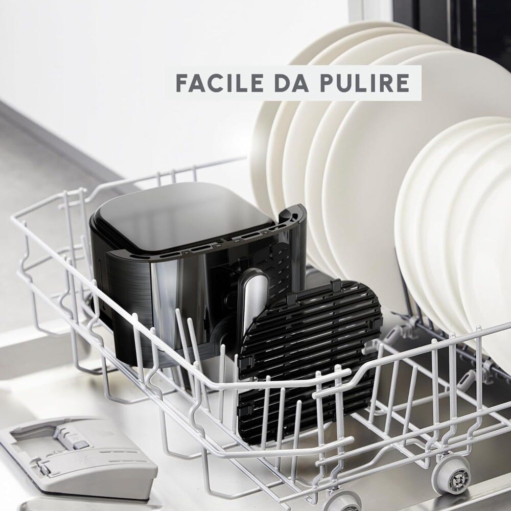 Moulinex EZ245B20 Easy Fry Java Pepper Friggitrice ad aria - 5 lt - grigio