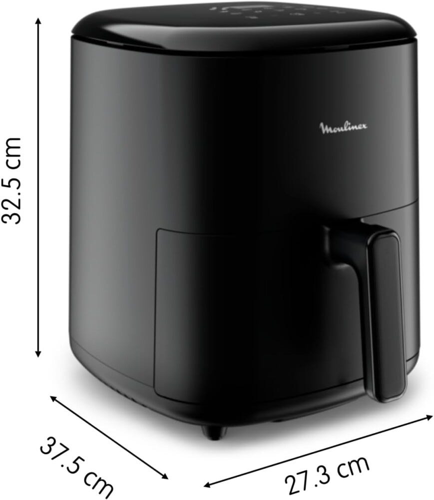 Moulinex EZ245B20 Easy Fry Java Pepper Friggitrice ad aria - 5 lt - grigio
