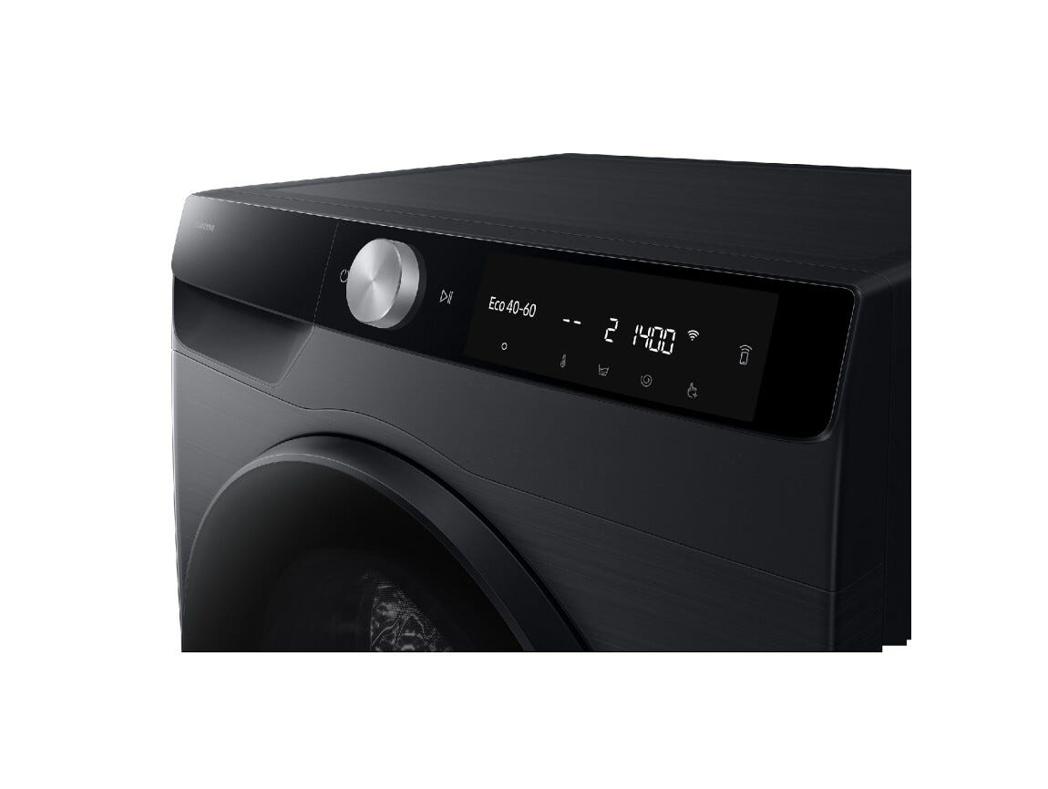 Samsung WD90DG6G94BBU3 AI Control Lavasciuga slim cm. 60 - profondità 48 - lavaggio 9 - asciugatura 5 - nero