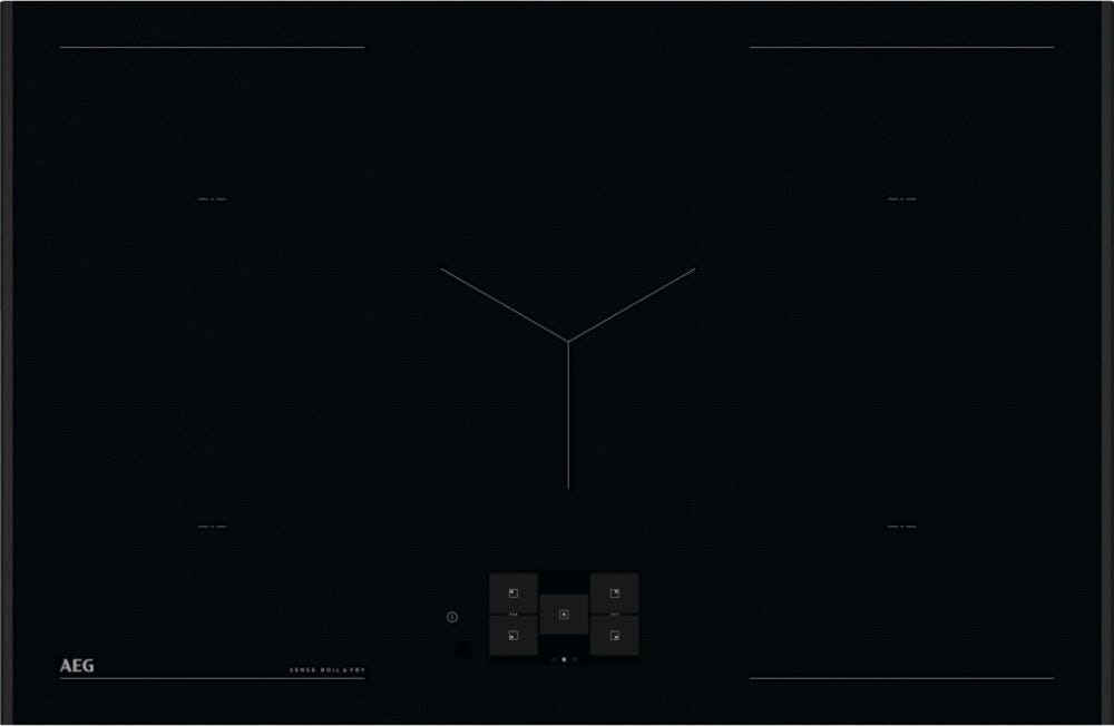 AEG NIH85M30AB Serie 8000 Hob2Hood Piano cottura a induzione cm. 80 - vetroceramica nero