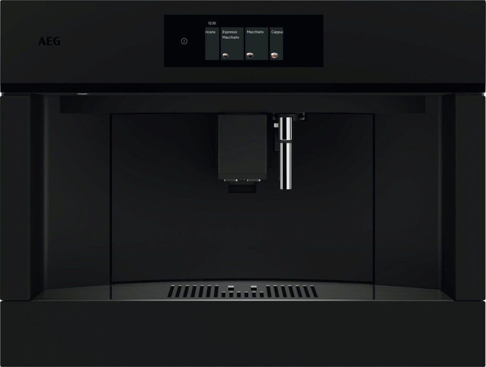 AEG NKC8N7T Macchina da caffè da incasso cm. 60 - nero opaco