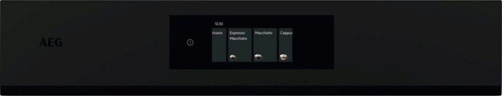 AEG NKC8N7T Macchina da caffè da incasso cm. 60 - nero opaco