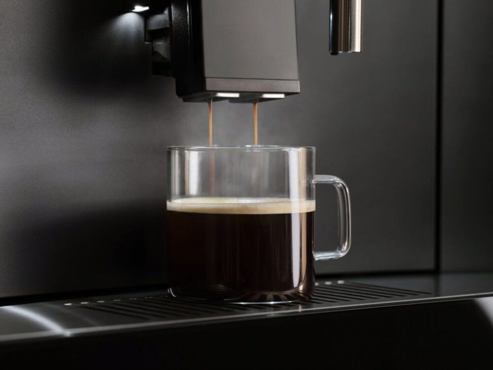AEG NKC8N7T Macchina da caffè da incasso cm. 60 - nero opaco