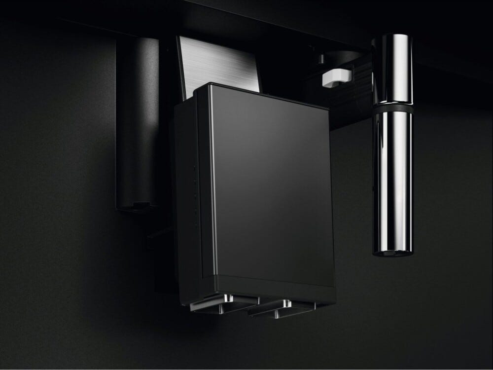 AEG NKC8N7T Macchina da caffè da incasso cm. 60 - nero opaco