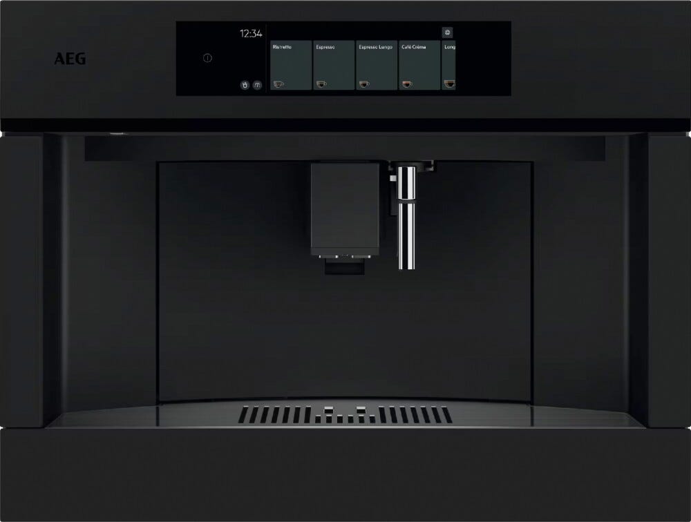 AEG NKC9N8T Macchina da caffè integrata cm. 60 - nero opaco