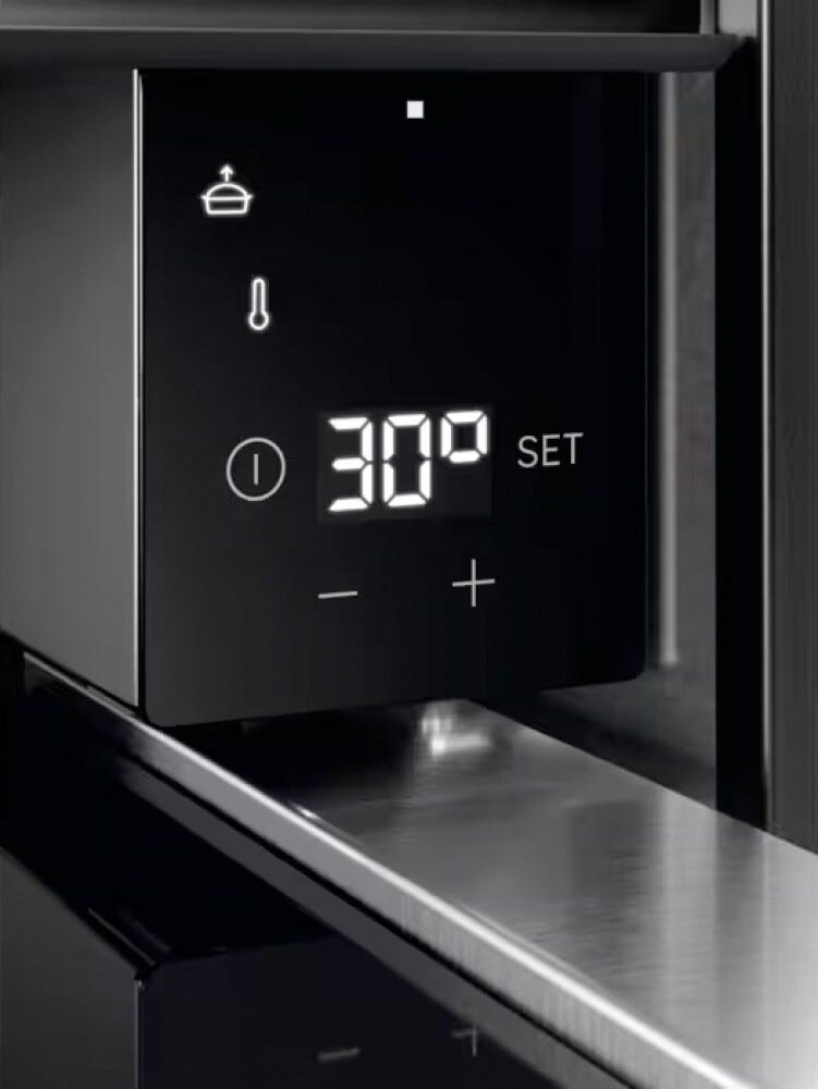 AEG NKD914B Serie 8000 Cassetto scaldavivande cm. 60 h. 14 - nero